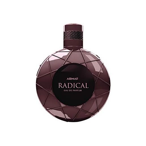 Armaf radical - eau de parfum da uomo, 100 ml, colore: marrone