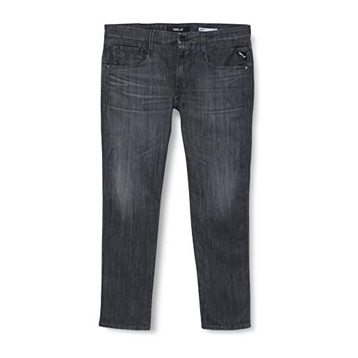 ESPRIT replay anbass x-lite jeans, 097 dark grey, 3434 uomo
