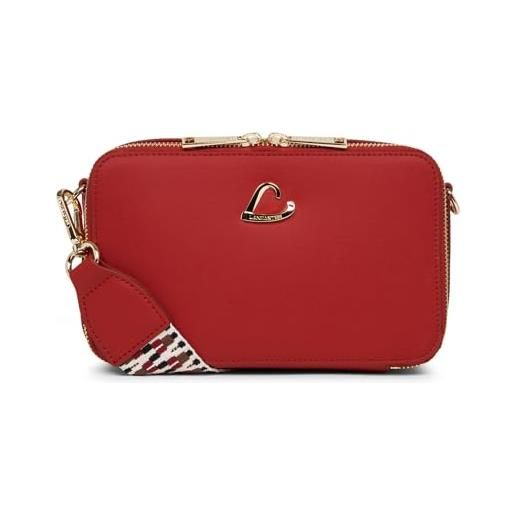 Lancaster city philos, borsa con manico lungo adulti unisex, rouge