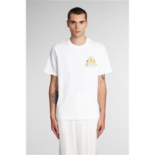 Casablanca t-shirt in cotone bianco