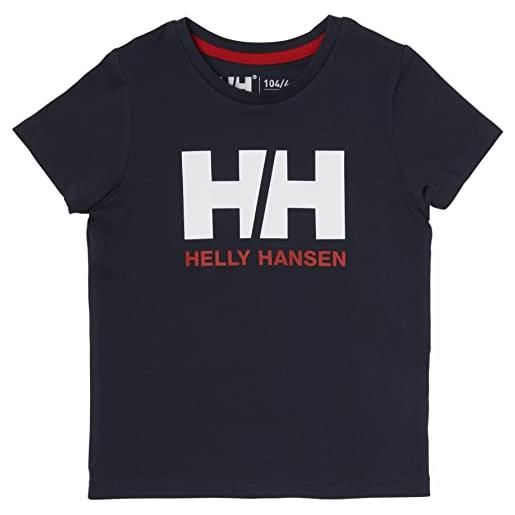 Helly Hansen bambini unisex maglietta hh logo, 3, marina militare