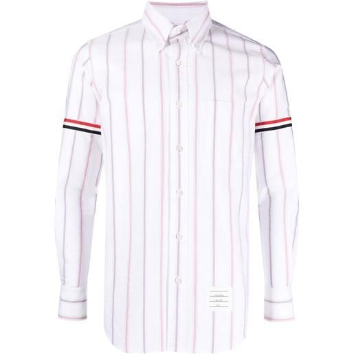 Thom Browne camicia a righe verticali - bianco