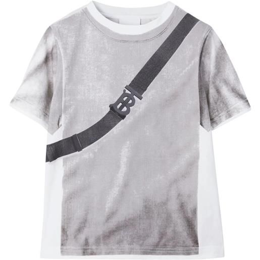 BURBERRY KIDS t-shirt con stampa