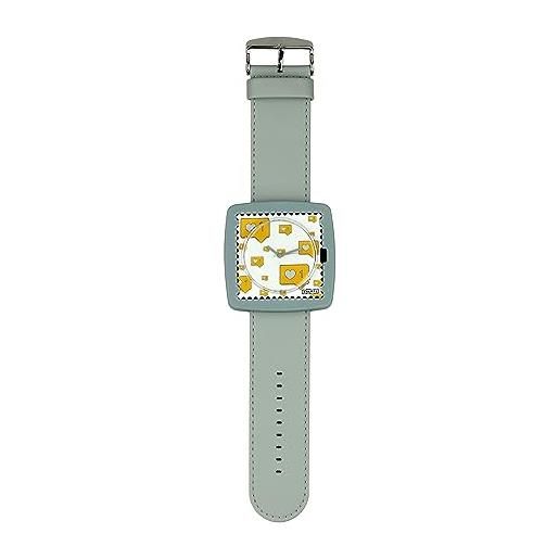 S.T.A.M.P. S. orologio, set orologi popolare, quadrante con bracciale, orologio da polso, cassa dell'orologio, quadrante alternato, orologio analogico al quarzo, cinturino vegano e sostenibile, in