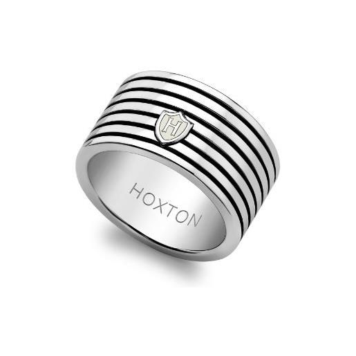 Hoxton London anello da uomo argento sterling 928 - misura 22
