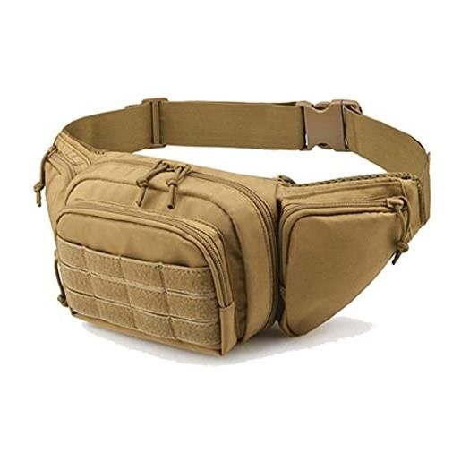 OAREA marsupio tattico fondina for pistola molle marsupio militare marsupio utility borsa a tracolla in nylon for caccia campeggio (color: tbp003-od)