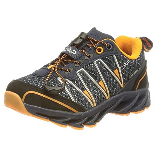 CMP kids altak trail shoes wp 2.0, scarpe sportive da bambini unisex - bambini e ragazzi, asphalt-gloss, 27 eu
