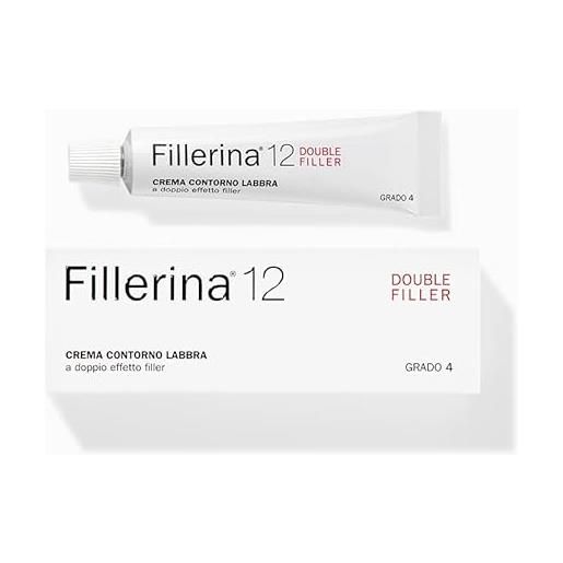 Fillerina 12 double filler crema contorno labbra o occhi (labbra grado 4)