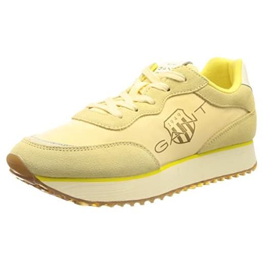 GANT bevinda, scarpe da ginnastica donna, giallo, 38 eu