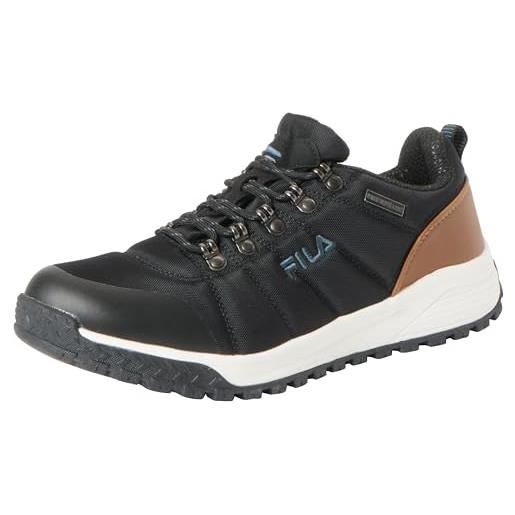 Fila hikebooster low, scarpe da trekking uomo, nero, 45 eu