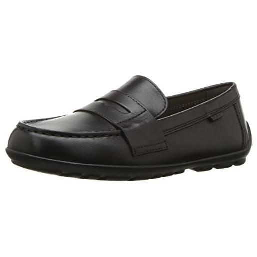 Geox j new fast boy a, mocassini, nero (black c9999), 26 eu