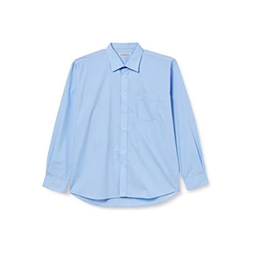 Kustom Kit kk104 camicia business, blu (azzurro), 46 cm uomo