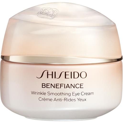 Shiseido benefiance wrinkle smoothing eye cream - crema contorno occhi antirughe 15 ml