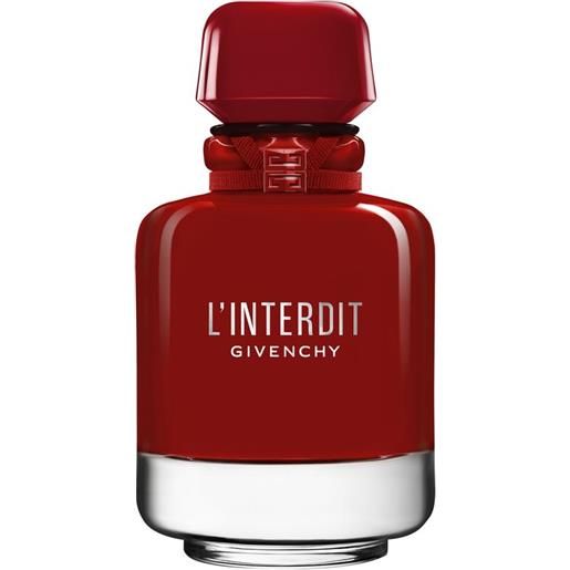 Givenchy l'nterdit rouge ultime eau de parfum spray 80 ml