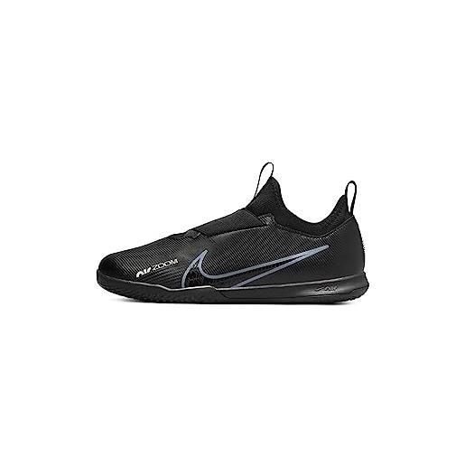 Nike zoom vapor 15 academy, scarpe da calcio, black/dk smoke grey-summit whi, 38 eu