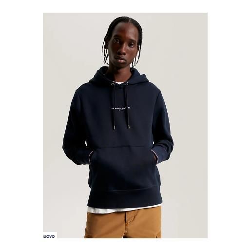 TOMMY HILFIGER 32673 tommy logo tipped hoody TOMMY HILFIGER