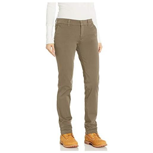 Dickies women's perfect shape straight twill pant