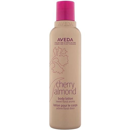 Aveda cherry almond body lotion 200ml - lozione corpo idratante addolcente aroma ciliegia e mandorle