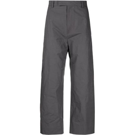 Craig Green pantaloni sartoriali a vita alta - grigio
