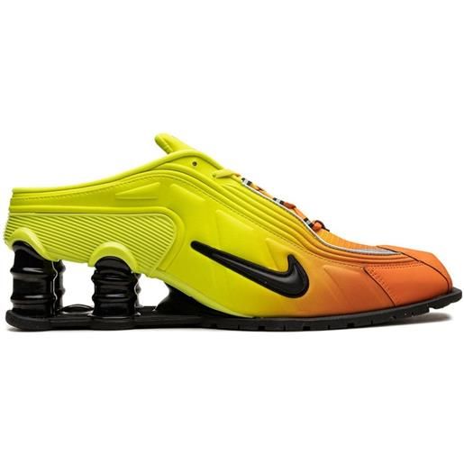 Nike sneakers shox r4 mule safety orange x martine rose - giallo