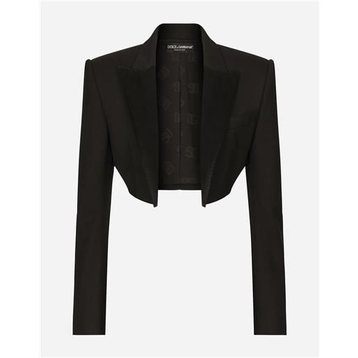 Dolce & Gabbana twill spencer blazer