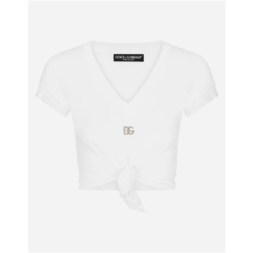 Dolce & Gabbana t-shirt scollo v con