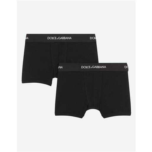 Dolce & Gabbana bi-pack boxer con elastico logato