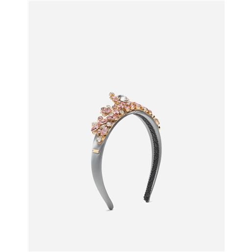 Dolce & Gabbana cerchietto con applicazioni bijoux allover