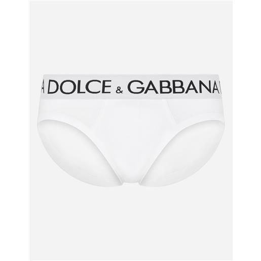 Dolce & Gabbana mid-rise briefs in two-way stretch cotton
