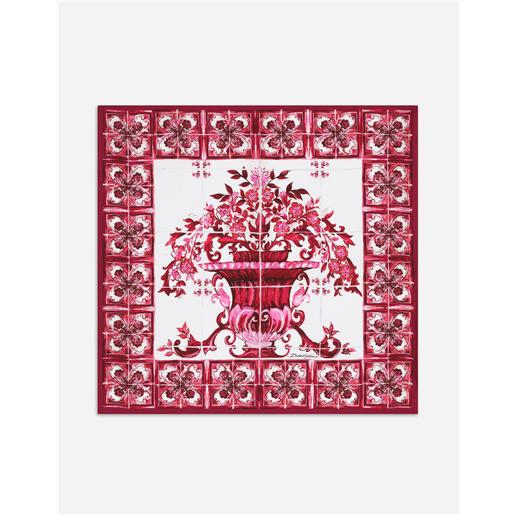 Dolce & Gabbana majolica print scarf (70 x 70)