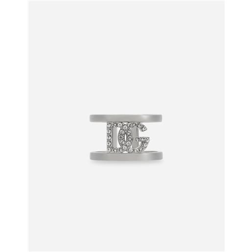 Dolce & Gabbana anello con logo dg