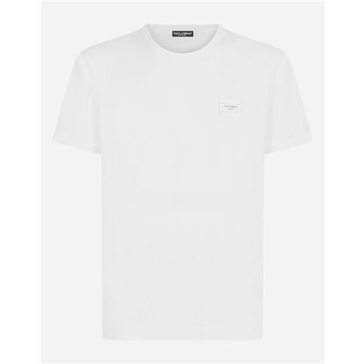 Dolce & Gabbana cotton t-shirt with branded tag