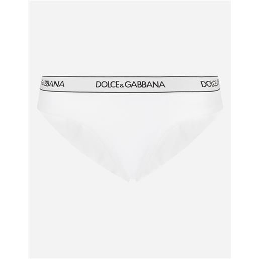 Dolce & Gabbana jersey brazilian briefs with branded elastic