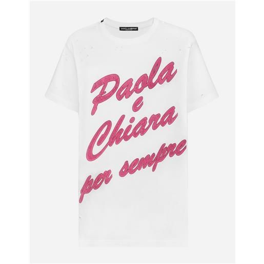 Dolce & Gabbana paola e chiara per sempre t-shirt