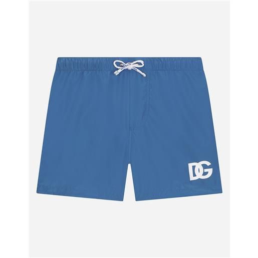 Dolce & Gabbana boxer da mare in nylon stampa dg logo