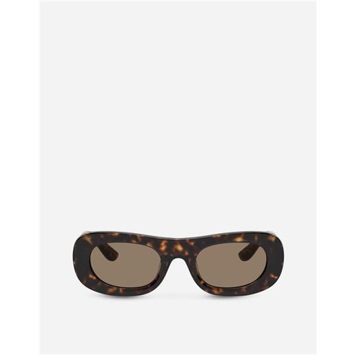Dolce & Gabbana occhiali da sole patchwork denim