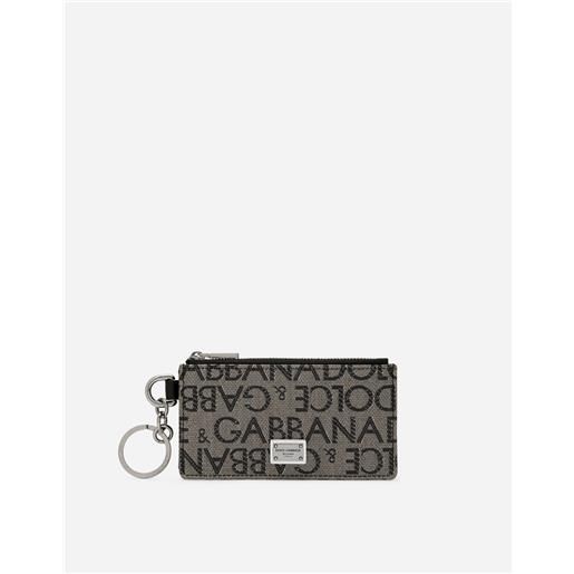Dolce & Gabbana portacarte in jacquard