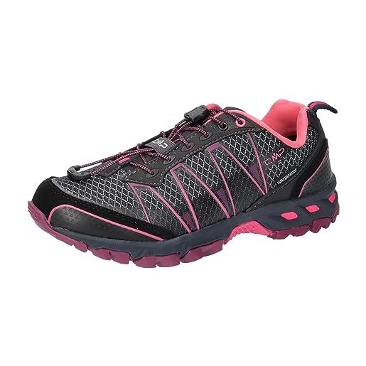 CMP altak wmn shoe wp, scarpe da trail running donna, nero antracite amaranto, 42 eu
