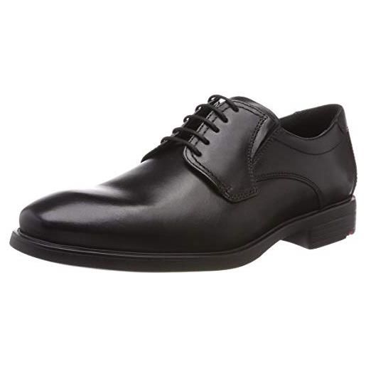 LLOYD llloyd kentucky extra-weit, scarpe stringate derby uomo, nero (schwarz 0), 44 eu x-larga