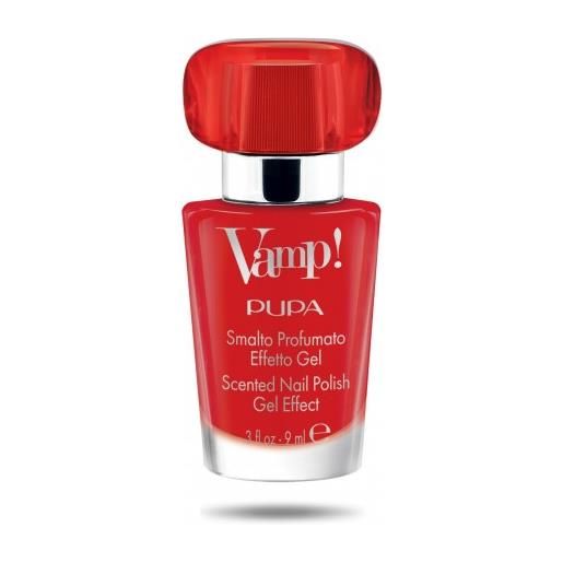 Pupa vamp!- smalto profumato effetto gel fragranza rossa n. 202 carnal red