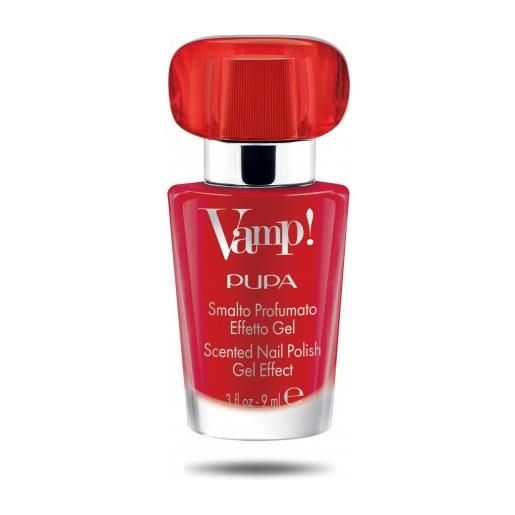 Pupa vamp!- smalto profumato effetto gel fragranza rossa n. 203 sensual red