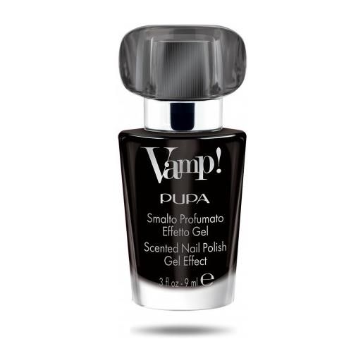Pupa vamp!- smalto profumato effetto gel fragranza nera n. 305 rock black