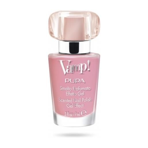Pupa vamp!- smalto profumato effetto gel fragranza rosa n. 107 loving rose