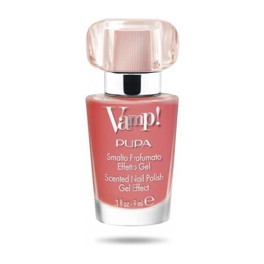 Pupa vamp!- smalto profumato effetto gel fragranza rosa n. 110 warm peach