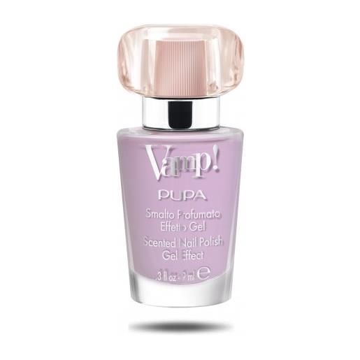 Pupa vamp!- smalto profumato effetto gel fragranza rosa n. 113 stylish lilac