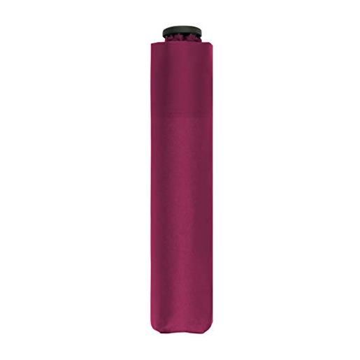 Doppler pocket umbrella zero, 99 - peso di soli 99 grammi - stabile - antivento - 21 cm - royal berry