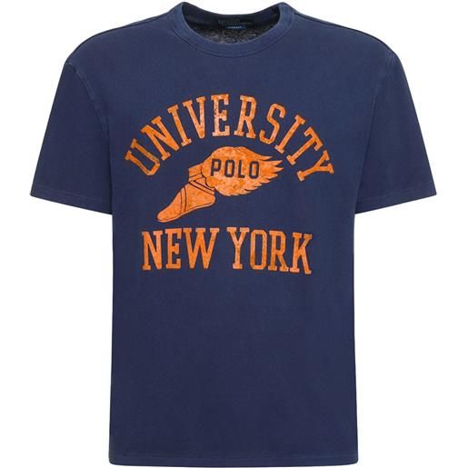 POLO RALPH LAUREN t-shirt university con stampa