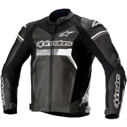 Alpinestars giubbotto moto in pelle Alpinestars gp force nero