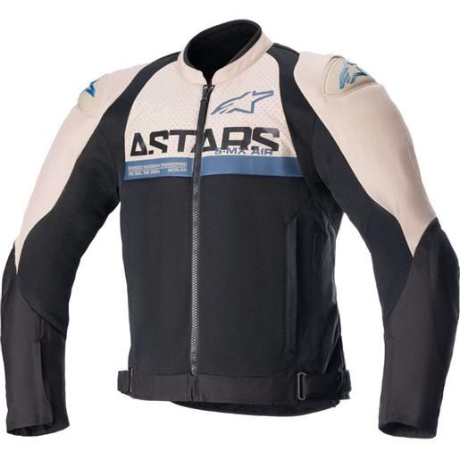 Alpinestars giacca moto traforata Alpinestars smx air nero marrone
