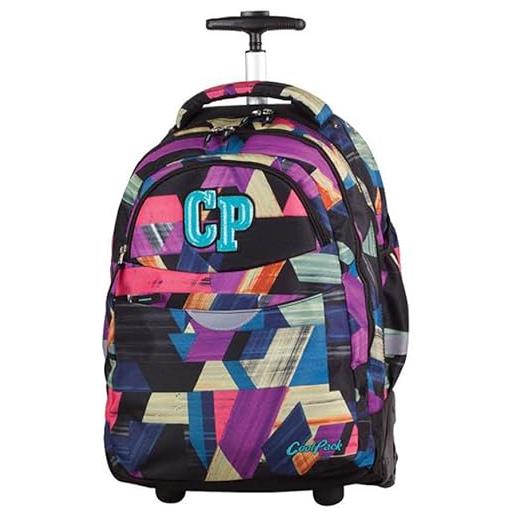 Coolpack rapid collection school and travel rolling backpack 2 compartments wheels telescopic handle 36 litres 673